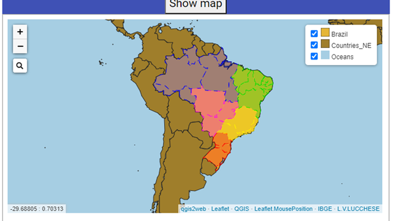 The True Size Of Brazil A Draggable Truesize Leaflet Map Of The Brazilian States, And How To Do The  Same For Your Own Country Or Region | Lucchese, L. V.