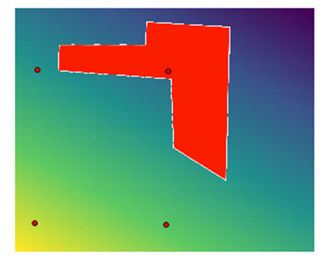 qgis vector over raster