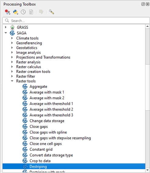 processing toolbox