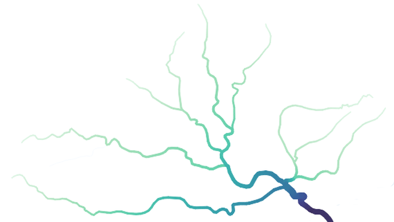 How to use QGIS 3.20+ to generate outstanding river and drainage net map representations