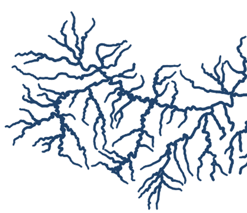 interpolated line stream QGIS