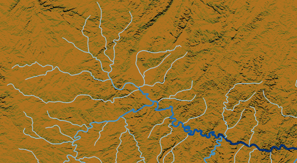 interpolated line river stream QGIS zoom