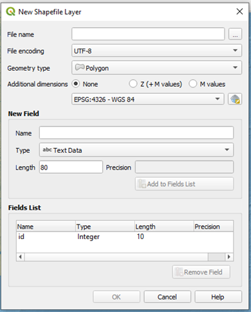 QGIS create new vector