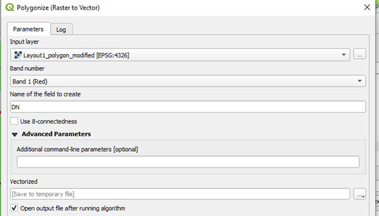 qgis polygonize