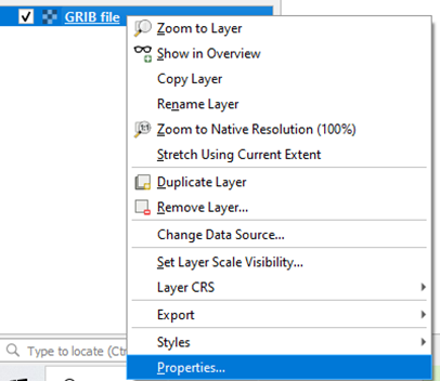 Layer Properties QGIS 3.16