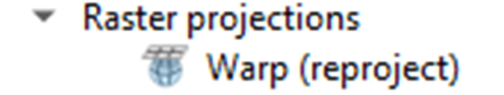 warp reproject