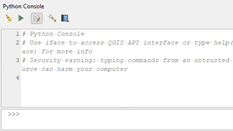 Resolvido: Python Console do QGIS 3.20 mostra um erro ao executar a ferramenta Clip Vector by Extent