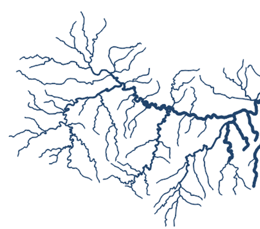 interpolated line stream QGIS